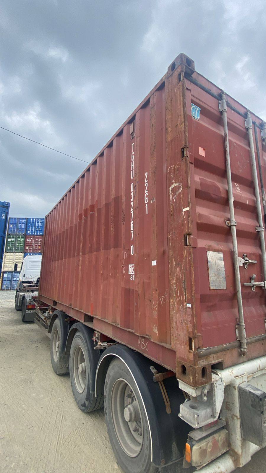 Морской контейнер TGHU0327670